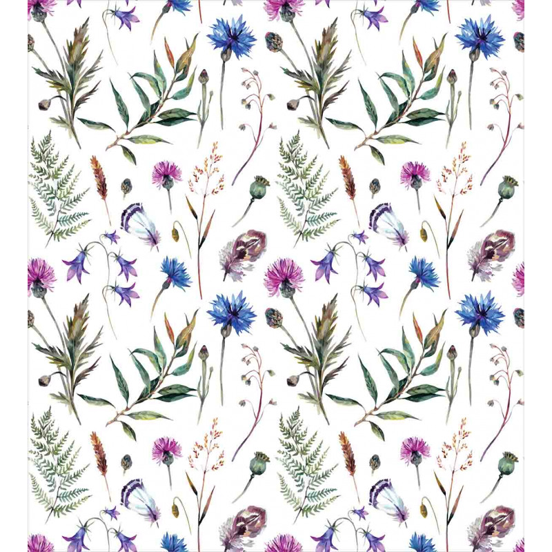 Wildflowers in Spring Duvet Cover Set