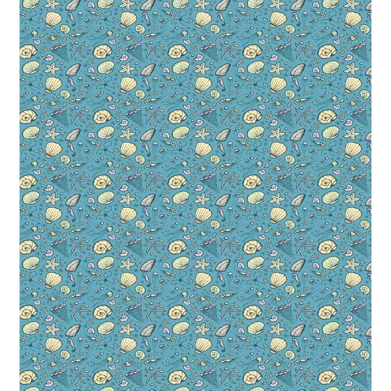 Summer Beach Clam Duvet Cover Set