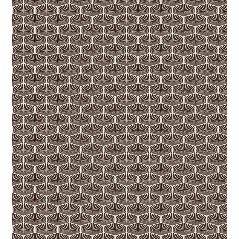 Stripped Hexagons Duvet Cover Set