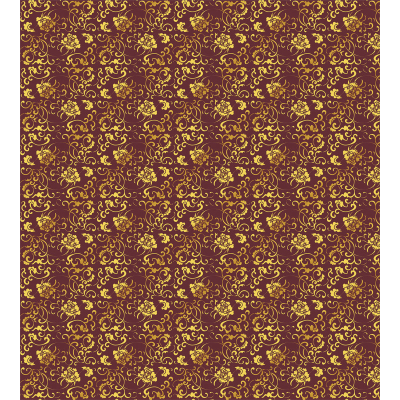 Antique Oriental Pattern Duvet Cover Set