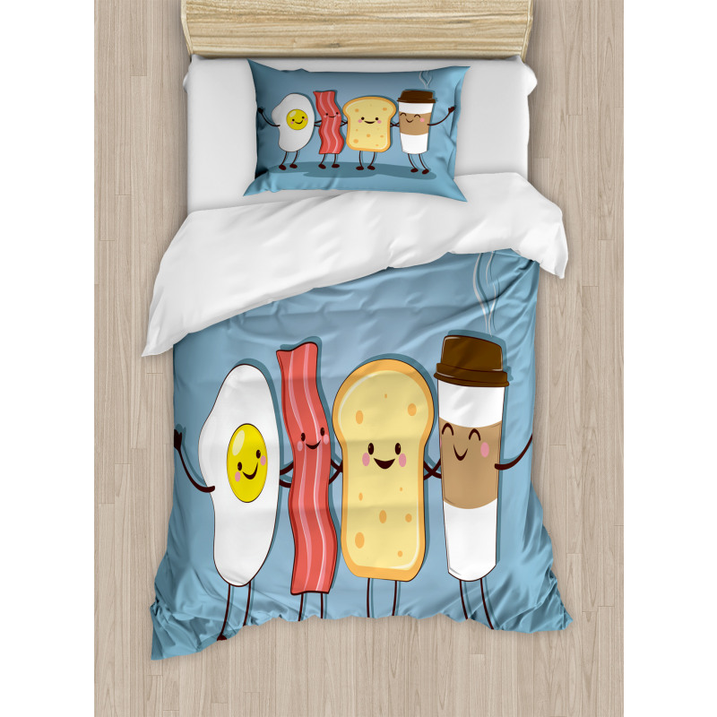 Morning Best Friends Duvet Cover Set