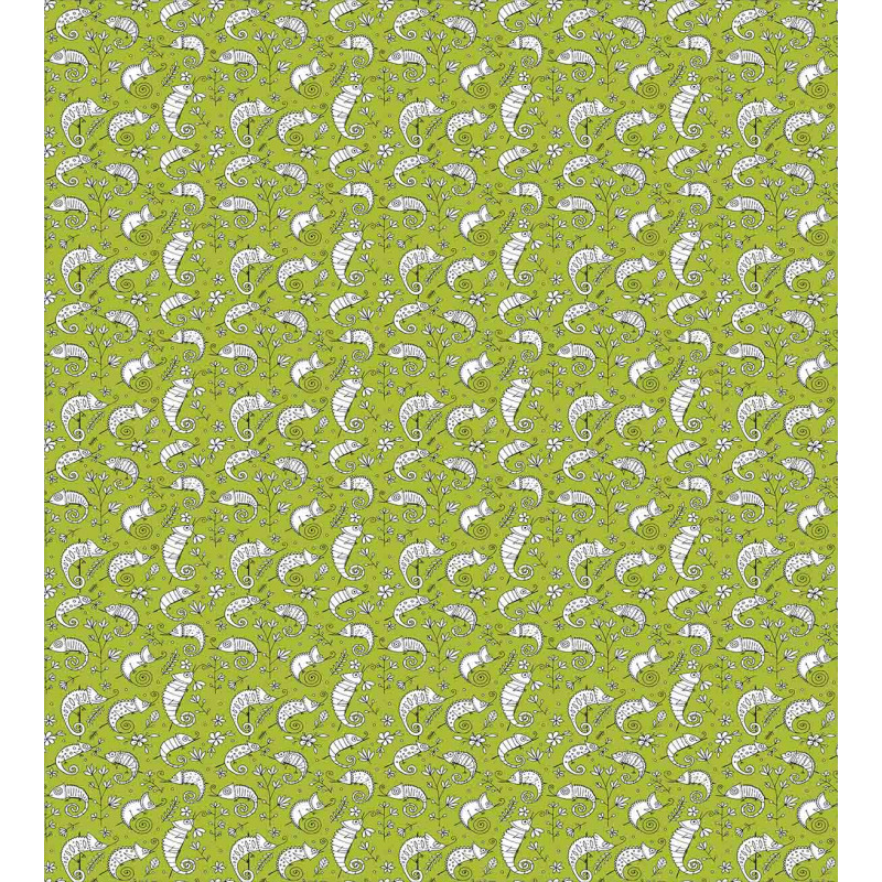 Funny Chameleon Duvet Cover Set