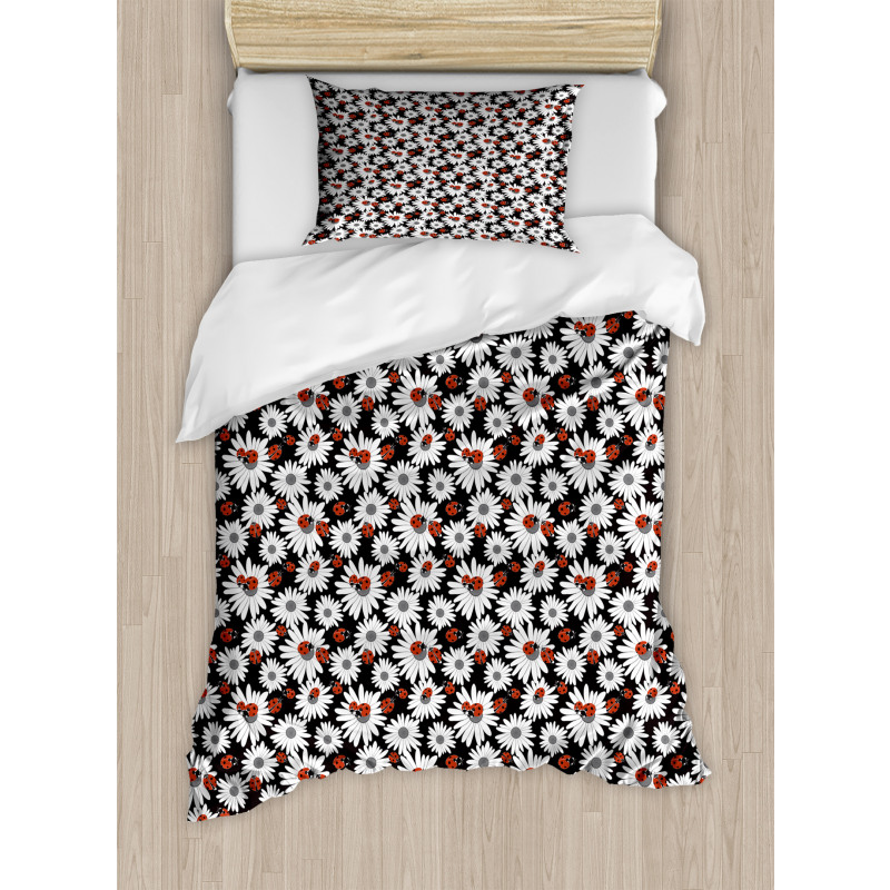 Chamomile Bouquets Duvet Cover Set