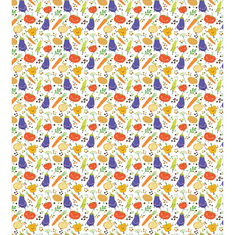 Nursery Cartoon Pattern Duvet Cover Set