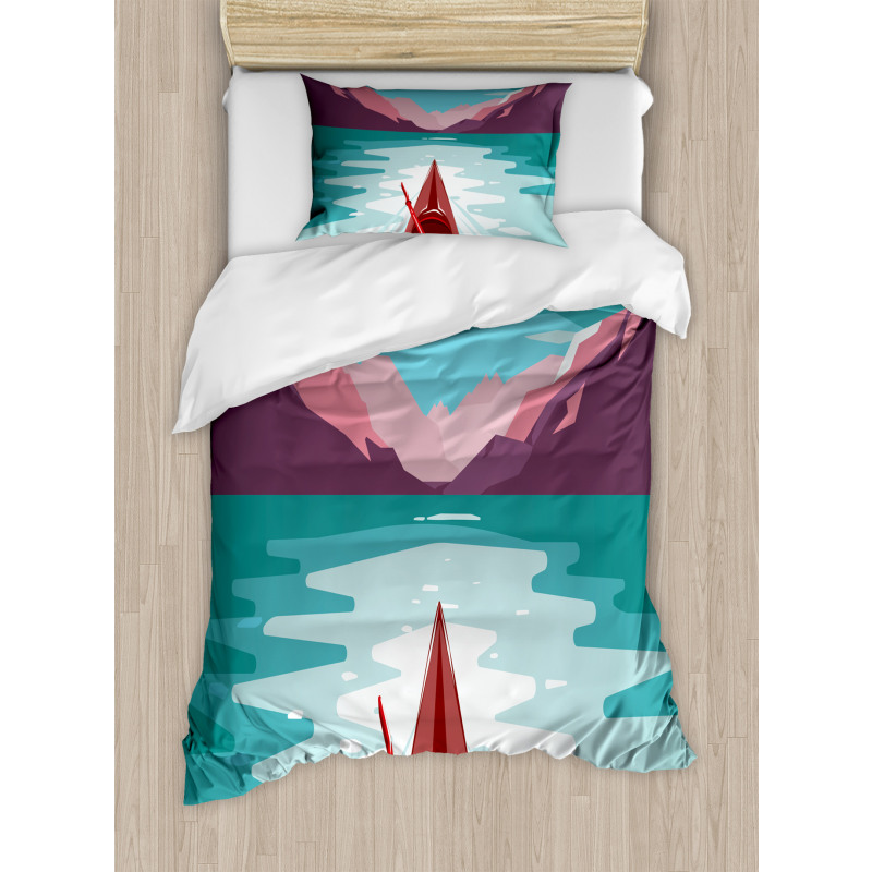 Kayak Adventure Duvet Cover Set