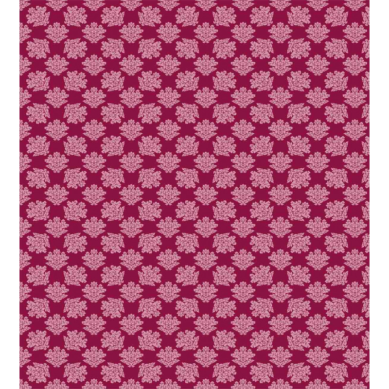 Victorian Flower Damask Duvet Cover Set