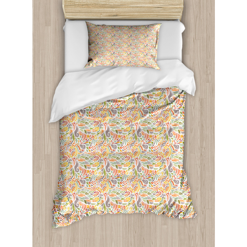 Tangled Colorful Design Duvet Cover Set