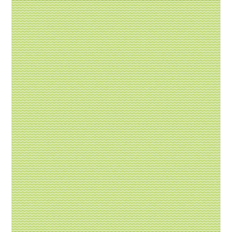 Zigzag Lines in Green Tones Duvet Cover Set