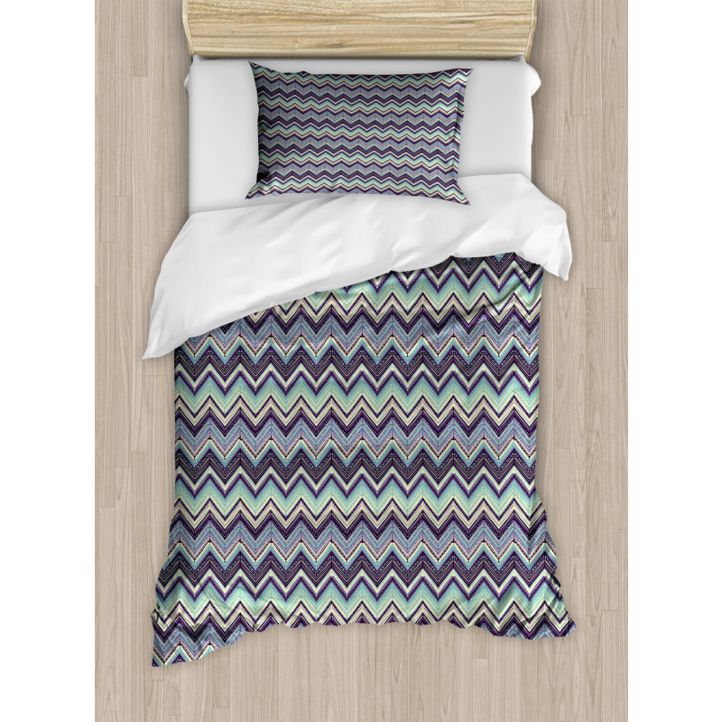 Chevron Tile Duvet Cover Set