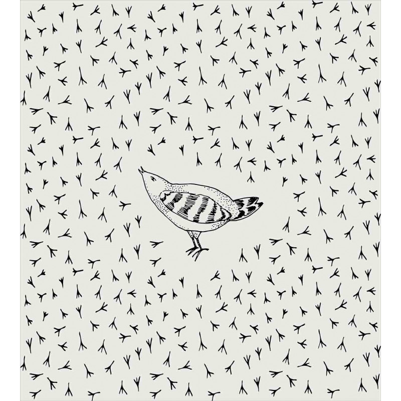 Sketch Forest Animal Pattern Duvet Cover Set