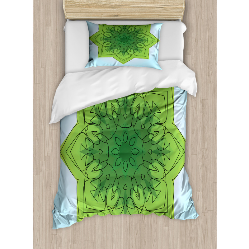 Sketch Flower Duvet Cover Set