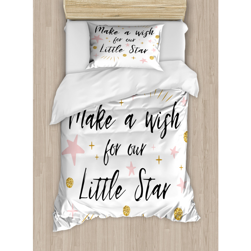 Make a Wish for Little Star Duvet Cover Set