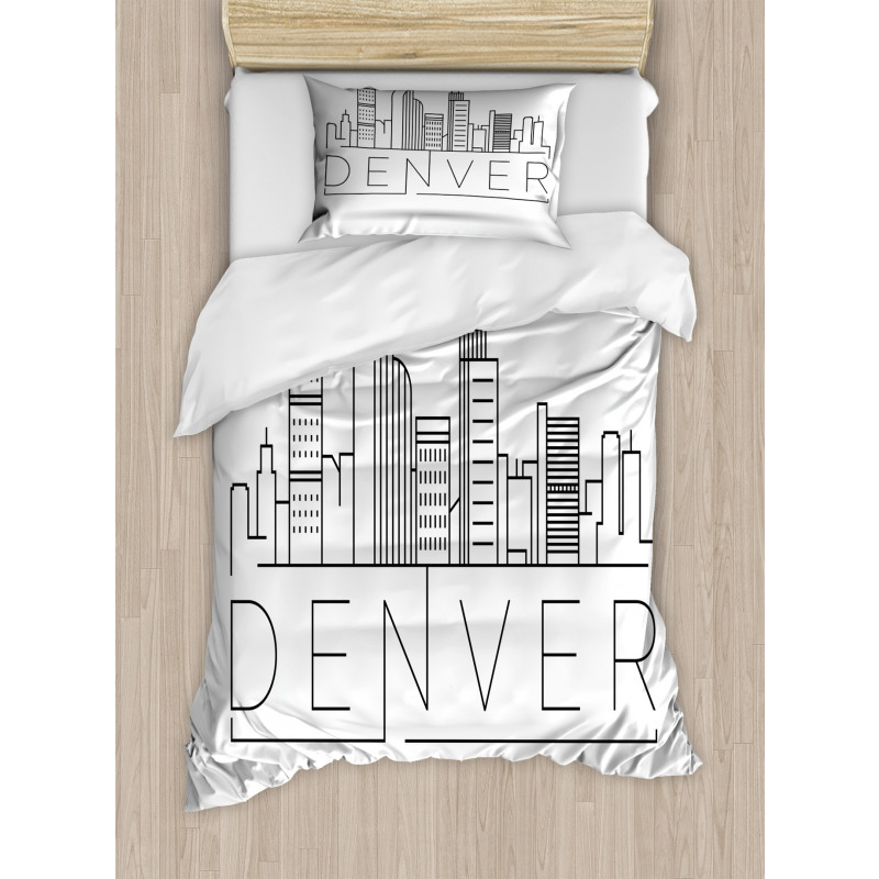 Modern Design Apartments Duvet Cover Set