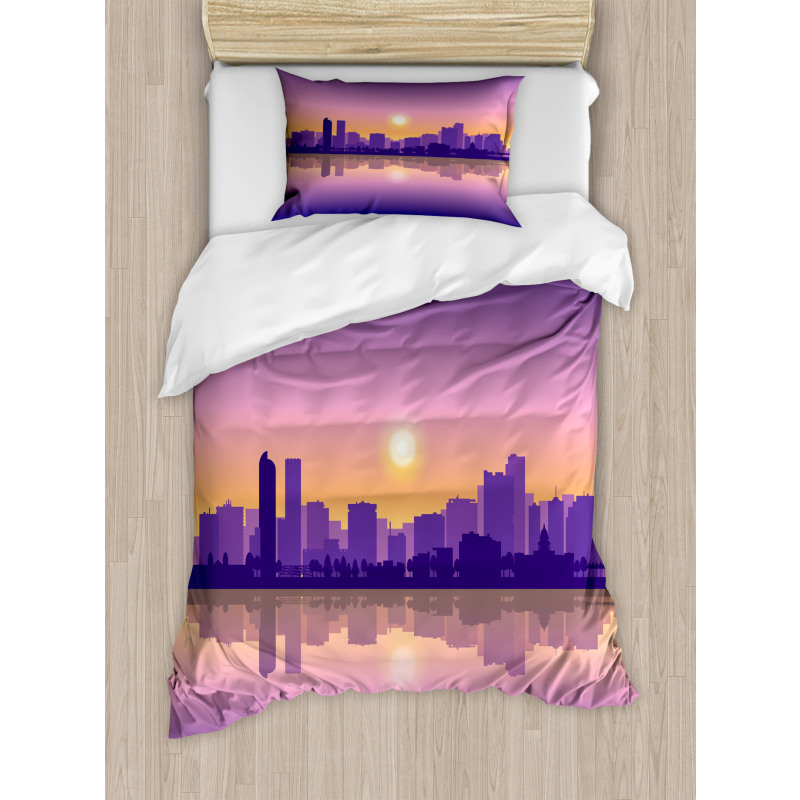 Dramatic Colorado Sunset Sky Duvet Cover Set