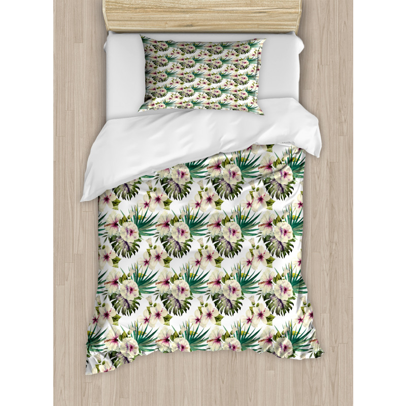 Romantic Jungle Flourish Duvet Cover Set