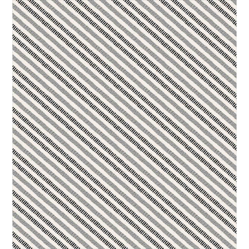Diagonal Line Composition Duvet Cover Set