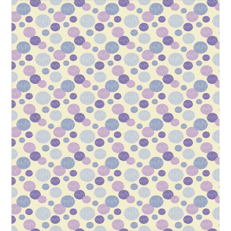 Dots with Irregular Lines Duvet Cover Set