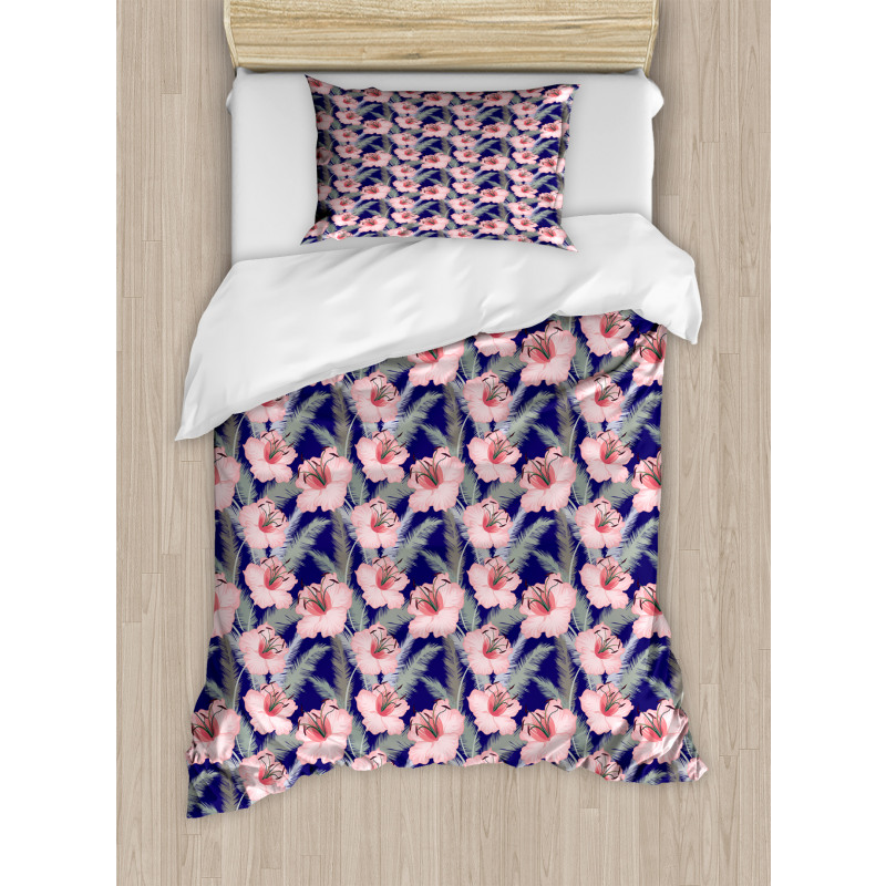 Blooming Flowers Composition Duvet Cover Set