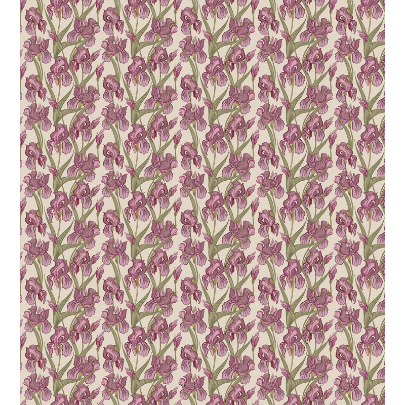 Pattern of Flower Seeds Duvet Cover Set