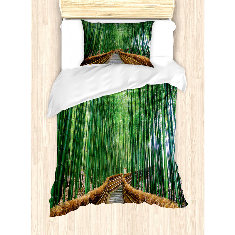 Tropical Exotic Scenery Duvet Cover Set