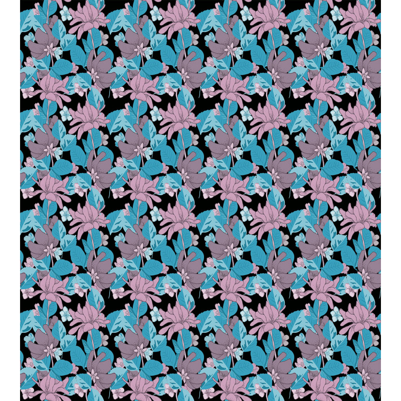 Tropic Pattern Spring Petal Duvet Cover Set