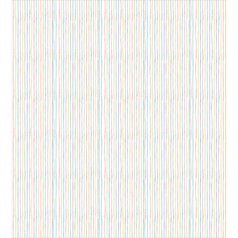 Pencil Drawn Fun Stripes Duvet Cover Set