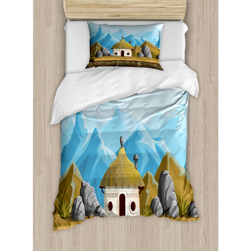 South Hut Duvet Cover Set