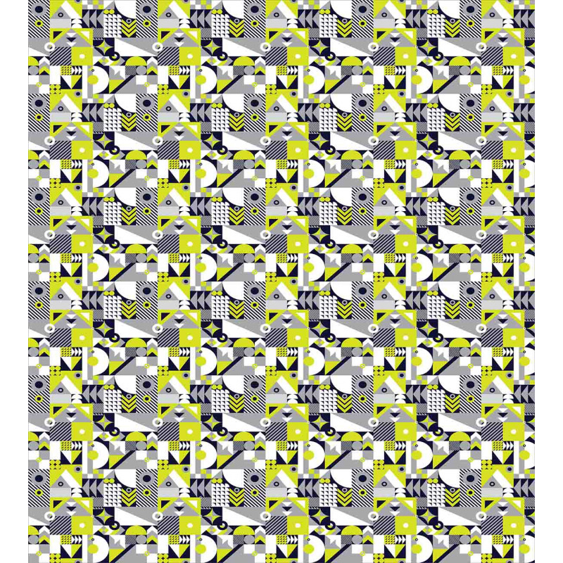 Contemporary Mosaic Duvet Cover Set