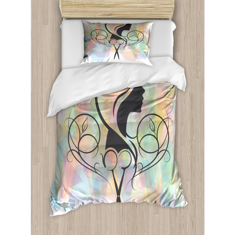 Hair Dresser Concept Duvet Cover Set