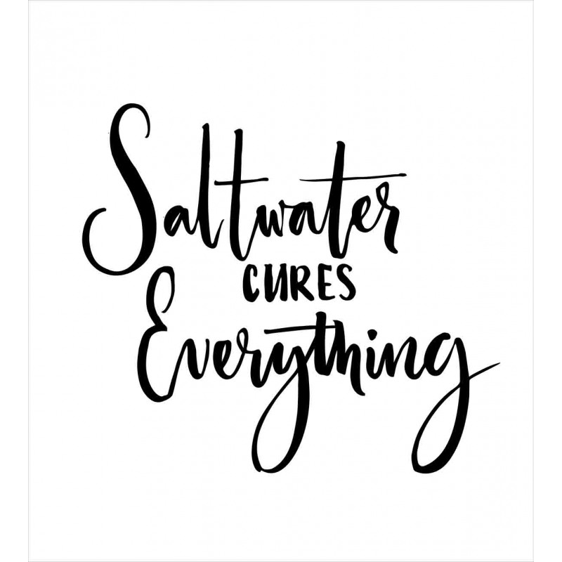 Saltwater Cures Everything Duvet Cover Set