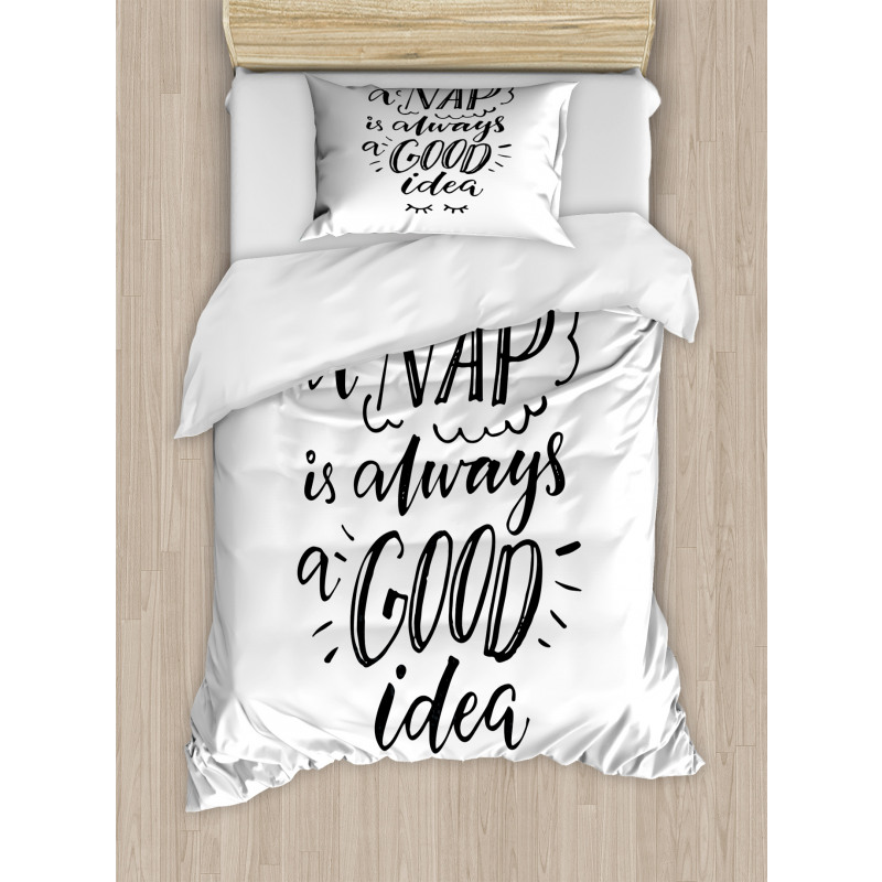 Nap is Always an Idea Duvet Cover Set