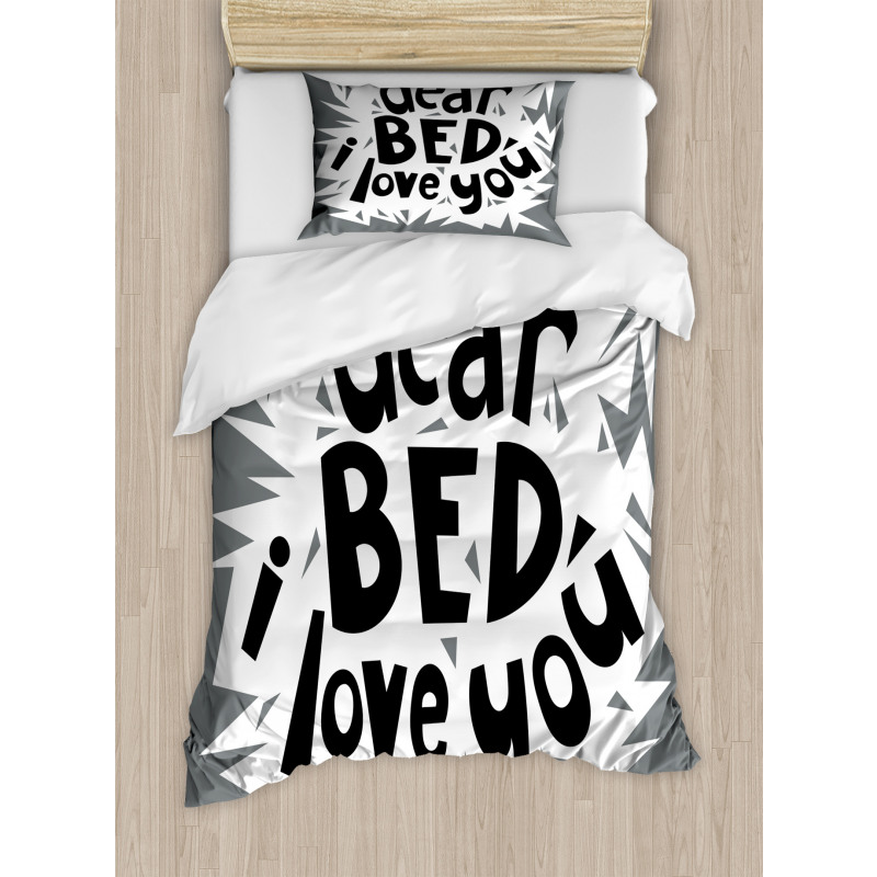 World Sleep Day Concept Duvet Cover Set