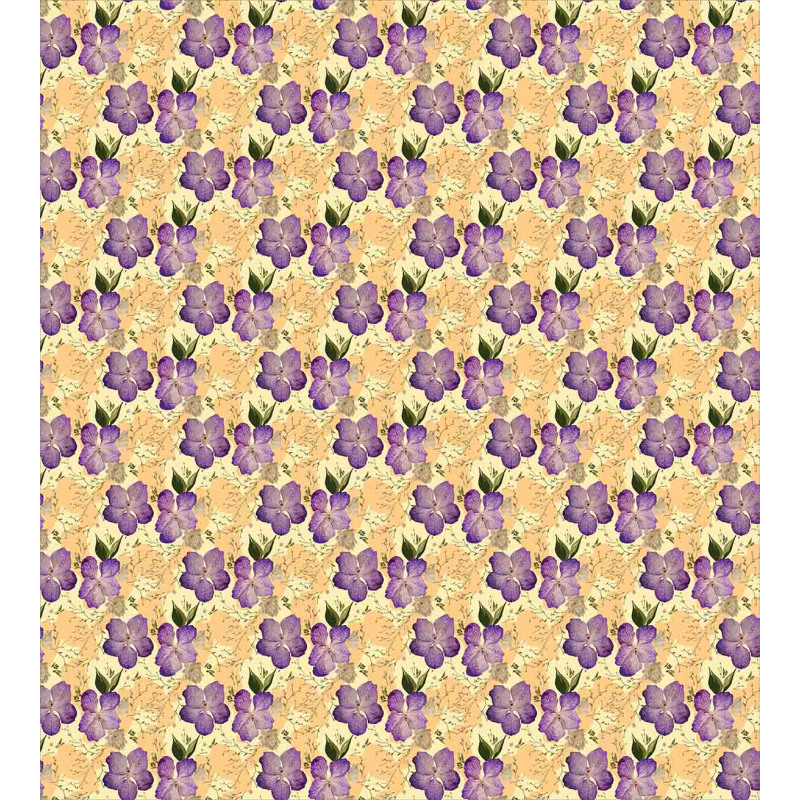 Romantical Purple Orchids Duvet Cover Set