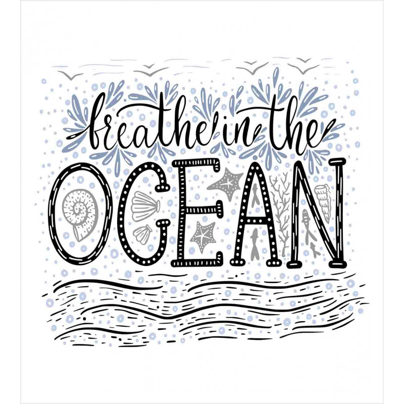 Breathe in the Ocean Duvet Cover Set