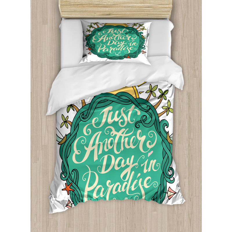 Another Day Paradise Duvet Cover Set