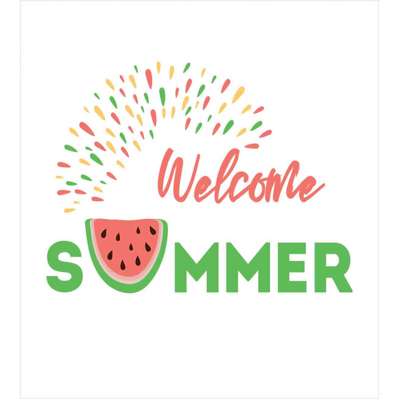 Welcome Summer Theme Duvet Cover Set