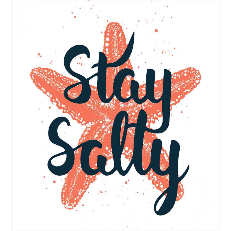 Stay Salty Starfish Duvet Cover Set