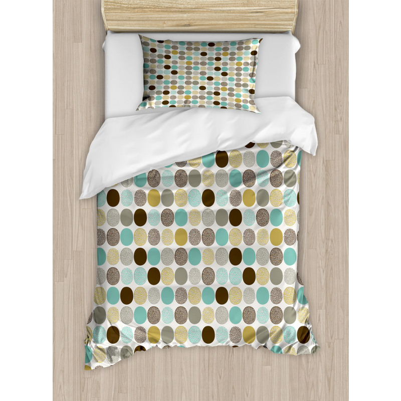 Abstract Dots Pattern Duvet Cover Set