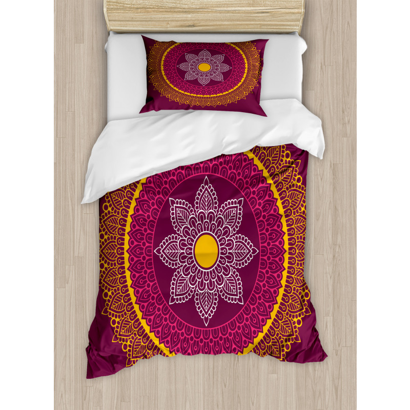 Ornamental Vintage Design Duvet Cover Set