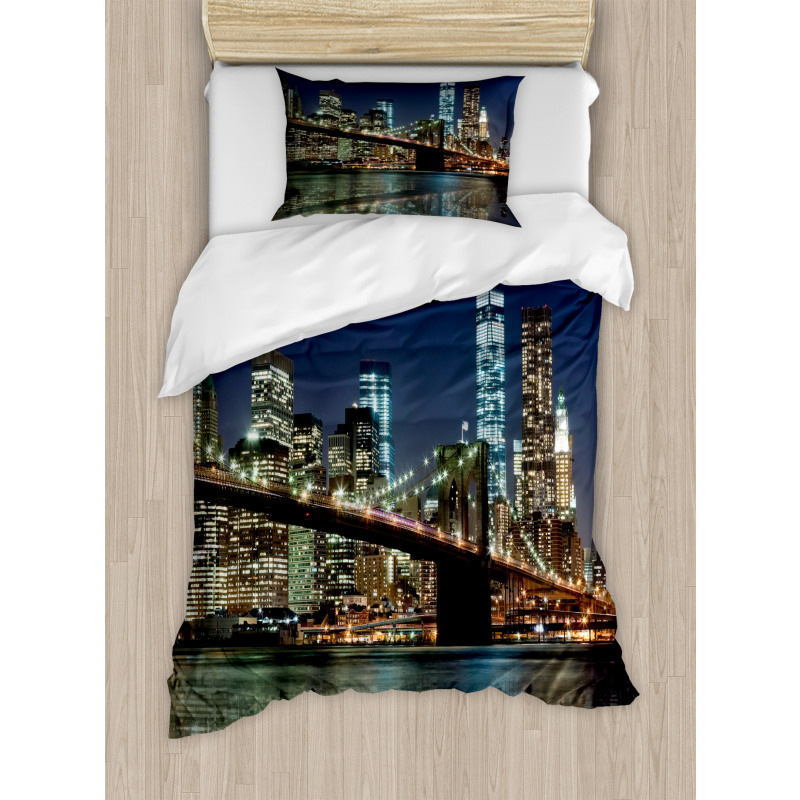 Brooklyn Bridge Duvet Cover Set
