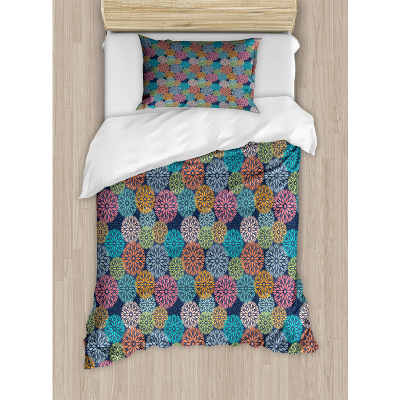 Floral Composition Duvet Cover Set