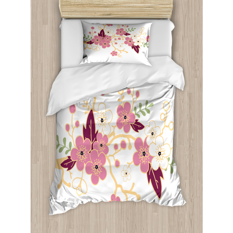 Japanese Garden Art Duvet Cover Set