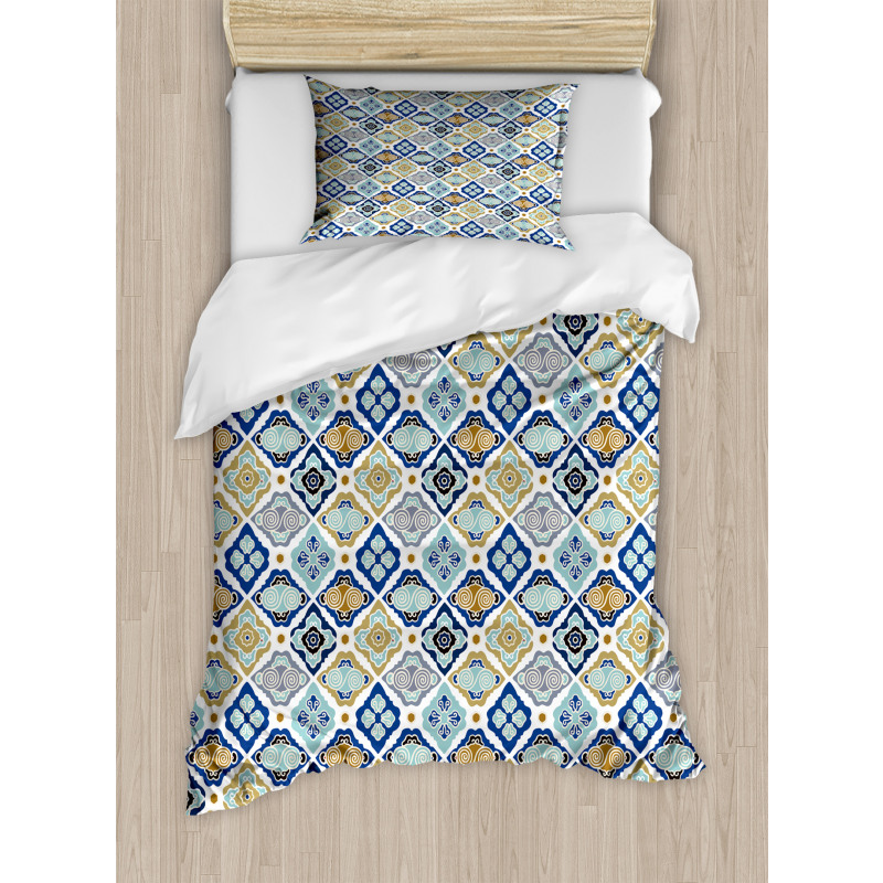 Pattern with Swirls Duvet Cover Set