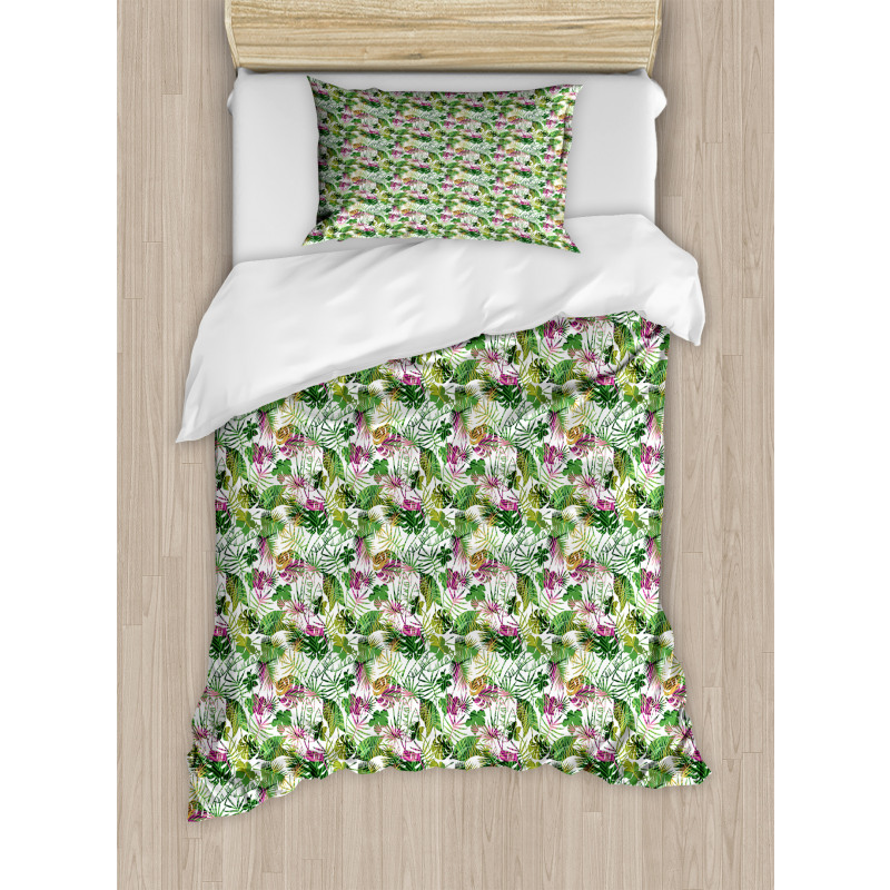 Plants of Hawaiian Flora Duvet Cover Set