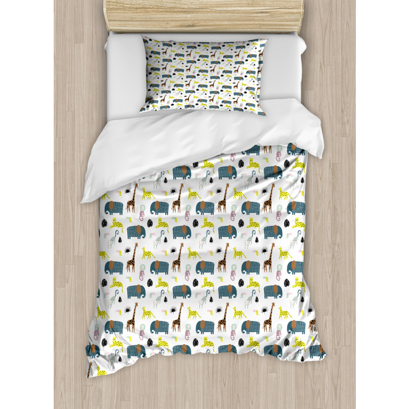 Savannah Childish Wildlife Duvet Cover Set