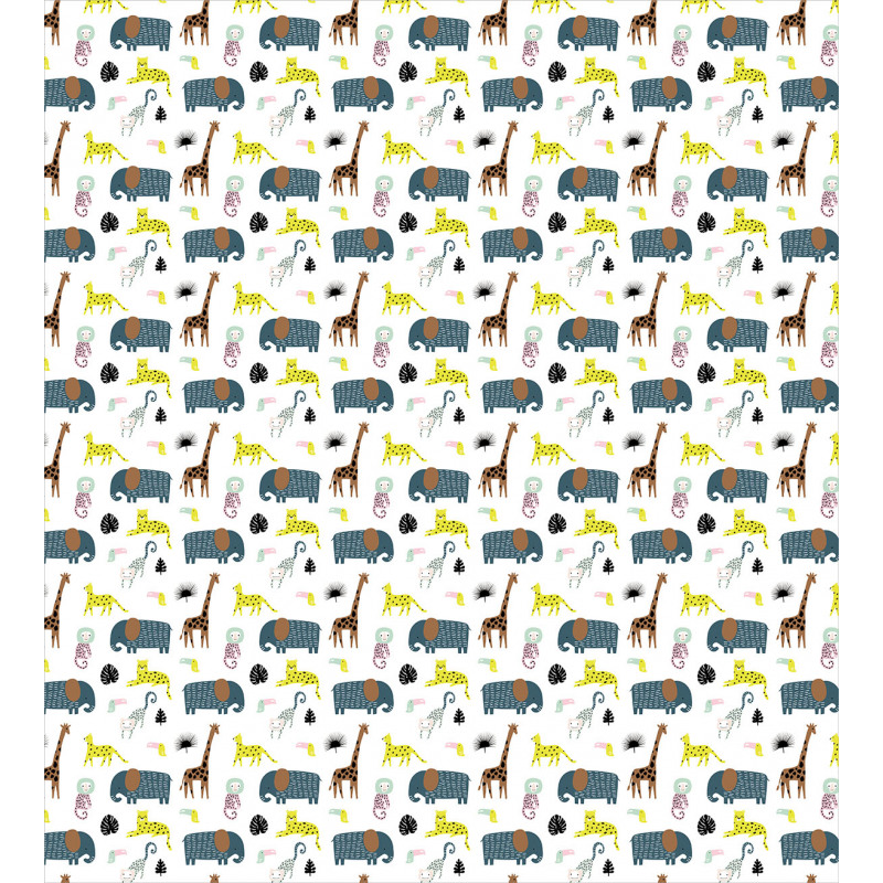 Savannah Childish Wildlife Duvet Cover Set