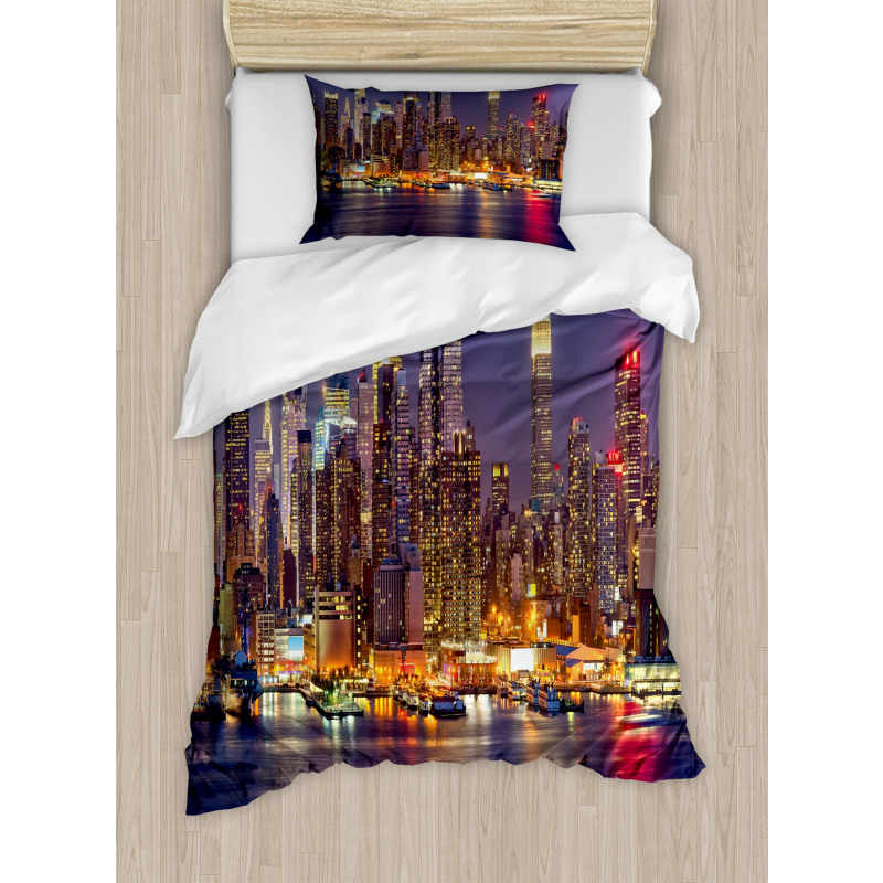 Urban Life Theme Duvet Cover Set