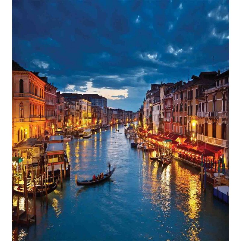 View on Grand Canal Rialto Duvet Cover Set