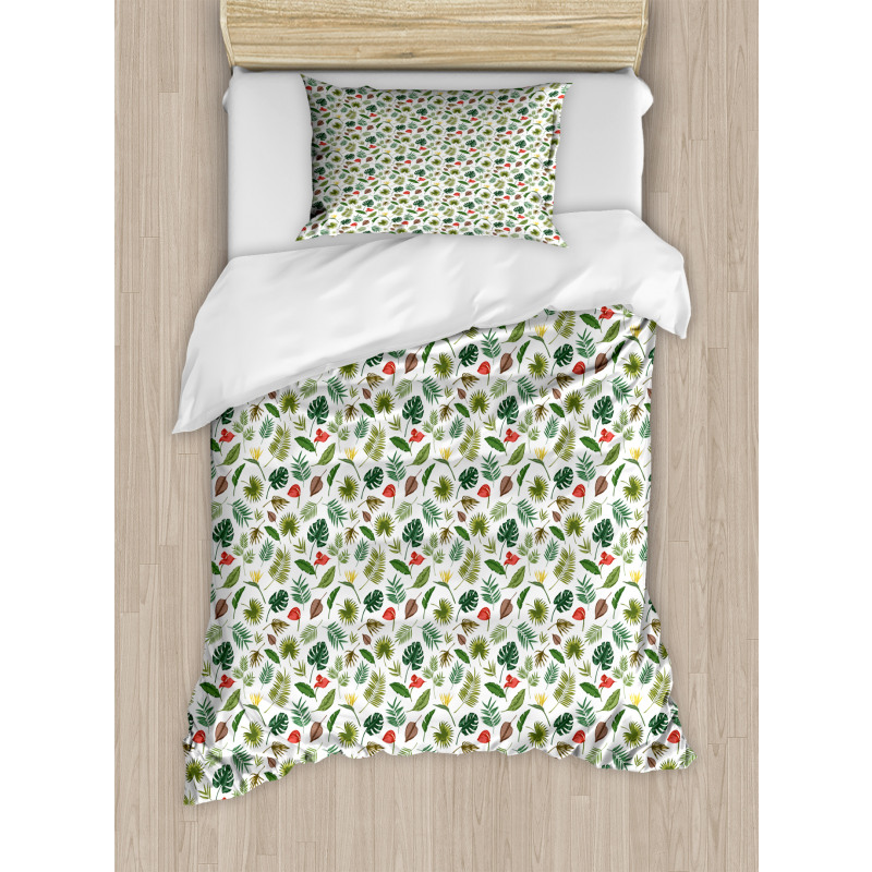 Leaves of the Jungle Duvet Cover Set