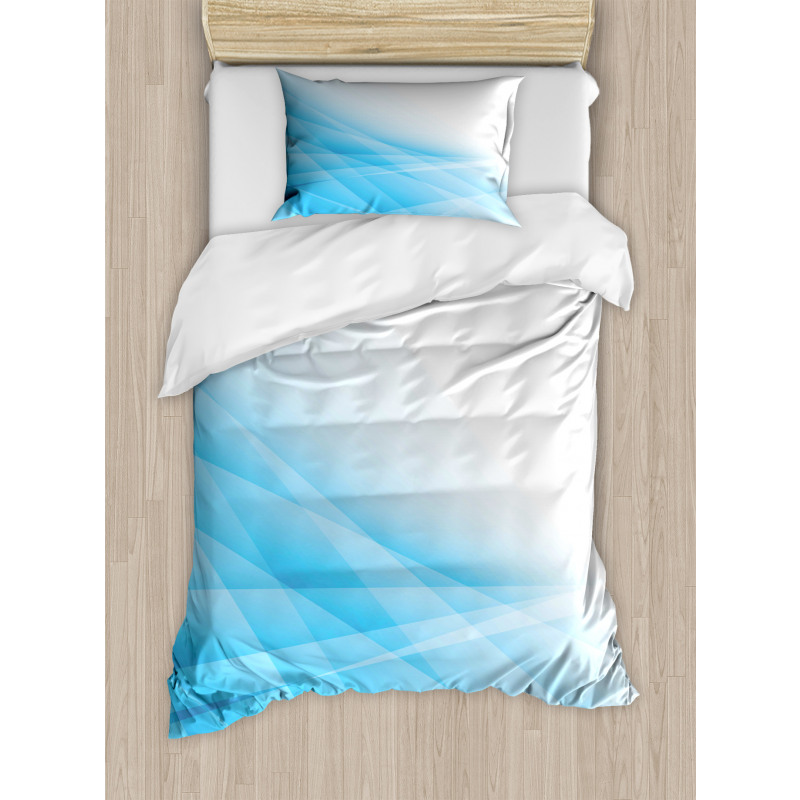 Futuristic Lines Softness Art Duvet Cover Set